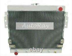 62MM 3ROW Alloy Radiator For Ford Mustang II V8 5.0L 302 1974-1978 75 76 77 Auto