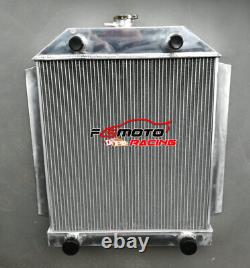 62MM ALUMINUM RADIATOR For FORD CAR FLATHEAD V8 ENGINE 1949-1953 52 51 50 49 MT