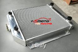 62MM ALUMINUM RADIATOR For FORD CAR FLATHEAD V8 ENGINE 1949-1953 52 51 50 49 MT