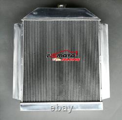 62MM ALUMINUM RADIATOR For FORD CAR FLATHEAD V8 ENGINE 1949-1953 52 51 50 49 MT