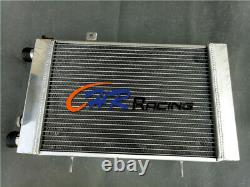 62MM Aluminum Radiator+Fan For Lotus Europa Coupe S1 S2 TC 1.5 1.6 1966-1976