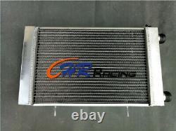 62MM Aluminum Radiator+Fan For Lotus Europa Coupe S1 S2 TC 1.5 1.6 1966-1976