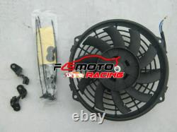 62MM Aluminum Radiator +Fan For Lotus Europa Coupe S1 S2 TC 1.5 1.6 1966-1976 MT