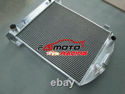 62MM Aluminum Radiator For 1932 Ford HI-BOY Grill Shells Chevy Engine 32 3 core