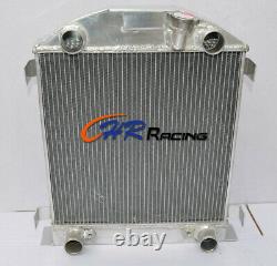 62MM For Ford Model A WithFLATHEAD ENGINE 1928 1929 28 29 Aluminum Alloy Radiator
