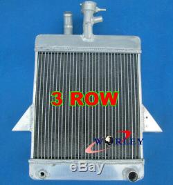 62MM Triumph GT6 1966-1973 1967 aluminum alloy radiator +FAN