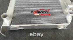 62mm Aluminum Radiator For Ford Lowboy chopped withflathead V8 engine 1932-1939 MT