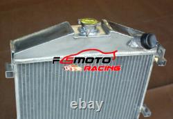 62mm Aluminum Radiator For Jaguar XK140 3.4L MT 1954 -1957 1956 55