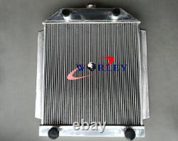 62mm Ford Car Flathead V8 Engine M/t 1949-1953 Aluminum Radiator