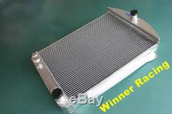 70mm Core Aluminum Alloy Radiator Chevy Car Street Rod Auto 1940 1941