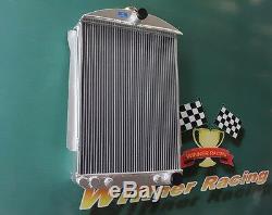 70mm Core Aluminum Alloy Radiator Chevy Car Street Rod Auto 1940 1941