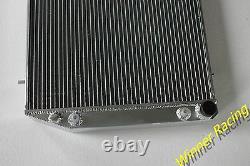 74mm Alloy Radiator+silicone Radiator&heater Hose Fit Jaguar Xjs/xj12 12v 76-96