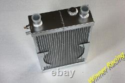 86mm Core Alloy Radiator+Fan fit Lotus Europa 1.5L/1.6L 1966-1976 MT