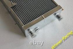 86mm Core Alloy Radiator+Fan fit Lotus Europa 1.5L/1.6L 1966-1976 MT