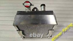 ALLOY RADIATOR + Electric fan for Morgan Plus Eight 8 1968-2003