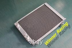 ALLOY RADIATOR For LANCIA DELTA HF INTEGRALE 8V/16V/EVO 2.0 TURBO 1987-1995