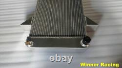ALLOY RADIATOR + SILICONE HOSE For Triumph GT6 1966-1972