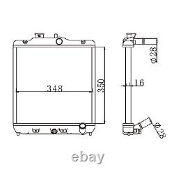 ALUMINIUM ALLOY CORE RACE RADIATOR RAD Fit HONDA CIVIC EG EK EH EJ EM 1988-2000