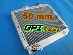 ALUMINUM ALLOY RADIATOR WithOIL COOLER FOR RENAULT 5/R5 GT TURBO 1985-1991 50MM