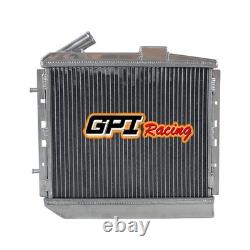 ALUMINUM ALLOY RADIATOR WithOIL COOLER FOR RENAULT 5/R5 GT TURBO 1985-1991 50MM