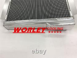 ALUMINUM ALLOY RADIATOR and fans for ROVER MG/MGB-GT MT NIB MANUAL brand new