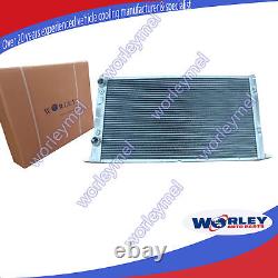 ALUMINUM ALLOY RADIATOR for VOLKSWAGEN VW GOLF MK3 GTI VR6 1994-1998 MT