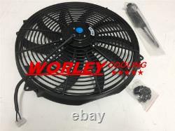 ALUMINUM RADIATOR & FAN for Chrysler Newport V8 1970 ALLOY 3ROW 3CORE