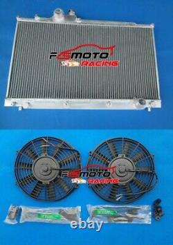 ALUMINUM RADIATOR+Fans FOR LEXUS IS300/ALTEZZA GITA JCE10 2JZ-GE 3.0L 01-05 MT