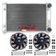 Aluminum Radiator+fans For Vw Corrado Scirocco Jetta Golf Gti Mk2 1.8 16v 86-92