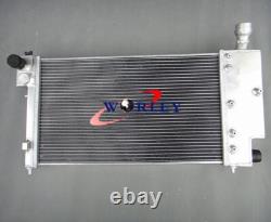 ALUMINUM RADIATOR+Fans For 1991-2001 PEUGEOT 106 GTI&RALLYE CITROEN SAXO/VTR