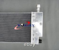 ALUMINUM RADIATOR+Fans For 1991-2001 PEUGEOT 106 GTI&RALLYE CITROEN SAXO/VTR