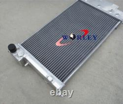 ALUMINUM RADIATOR+Fans For 1991-2001 PEUGEOT 106 GTI&RALLYE CITROEN SAXO/VTR
