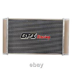 ALUMINUM RADIATOR For 1985-1991 Porsche 944 Turbo 2.5/2.7/3.0L S2 91-95 968 Base