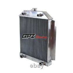 ALUMINUM RADIATOR For FORD CAR FLATHEAD V8 ENGINE 1949-1953 1950 1951 MT 62MM
