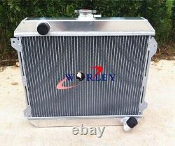 ALUMINUM Radiator For 1975-1979 1976 77 Nissan Stanza Datsun 620 510 720 L20B MT
