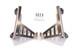 Axp Alloy Radiator Braces Yamaha Yz250f / X Yz450f / X (2018-2023) (kit)