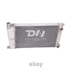 Alloy 2ROW Aluminum radiator FOR VW GOLF MK1/CADDY/ SCIROCCO GTI SPEC 1.6L/1.8L