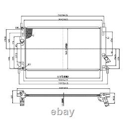 Alloy Aluminium Engine Radiator Rad For Ford Focus II Mk2 St225 2.5 St