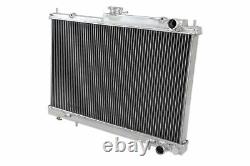 Alloy Aluminium Radiator For Nissan Skyline R33 R34 GTR GTS-T RB25DET MT 2.5L