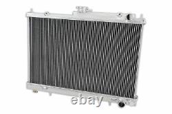 Alloy Aluminium Radiator For Nissan Skyline R33 R34 GTR GTS-T RB25DET MT 2.5L