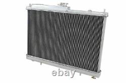 Alloy Aluminium Radiator For Nissan Skyline R33 R34 GTR GTS-T RB25DET MT 2.5L