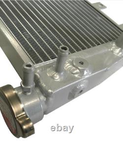 Alloy Aluminum Radiator For Triumph Speed 1050 Triple 05 06 07 08 09 10 Silver