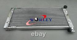Alloy Aluminum radiator + Fans For VW Golf 2 Corrado VR6 Turbo Manual MT