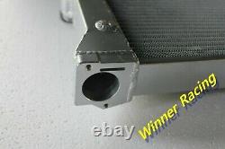 Alloy RADIATOR + Filler Flange for VW CORRADO G60 1.8L 8V WithO AC MT 1988-1995