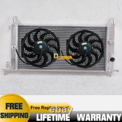 Alloy Radiator +2X10Fan For 1993-2001 Opel Vauxhall Combo Corsa B Tigra Manual