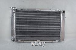 Alloy Radiator+2X12Fan FOR Holden Statesman WB V8 UTE SEDAN 253 & 308 1980-1985