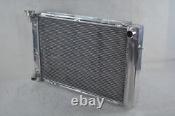 Alloy Radiator+2X12Fan FOR Holden Statesman WB V8 UTE SEDAN 253 & 308 1980-1985