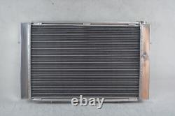 Alloy Radiator+2X12Fan FOR Holden Statesman WB V8 UTE SEDAN 253 & 308 1980-1985