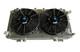 Alloy Radiator + Electric Fan + Shroud Fit Toyota Mr2 1.6l Aw11 Mk1 1984-1989
