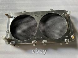 Alloy Radiator + Electric Fan + Shroud fit Toyota MR2 1.6L AW11 MK1 1984-1989